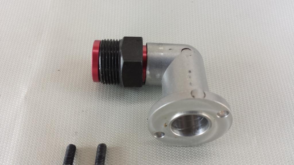 9. Install CH Intake Tube Step By Step Installation Insert the tube through the nut as you see in picture A.