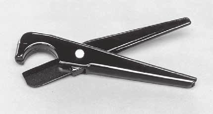 Replacement Blade: Weatherhead=T-135B Aeroquip=FT1356-2-1 apacity: Up to 1" I.D. Note: Not for use with wire-reinforced hose.