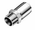 P High Performance Fittings Hydraulok Hydraulok hose fittings, a line of permanently attached hose fittings from P Fittings Corp.