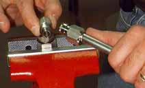 For adjustable fittings with back-up washers and lock nuts, be certain that the lock nut and washer are all the way back against the beginning of the thread, farthest
