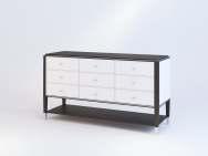 125 open shelf page 35 hest of 9 drawers with shelf drawers with self closing system S.