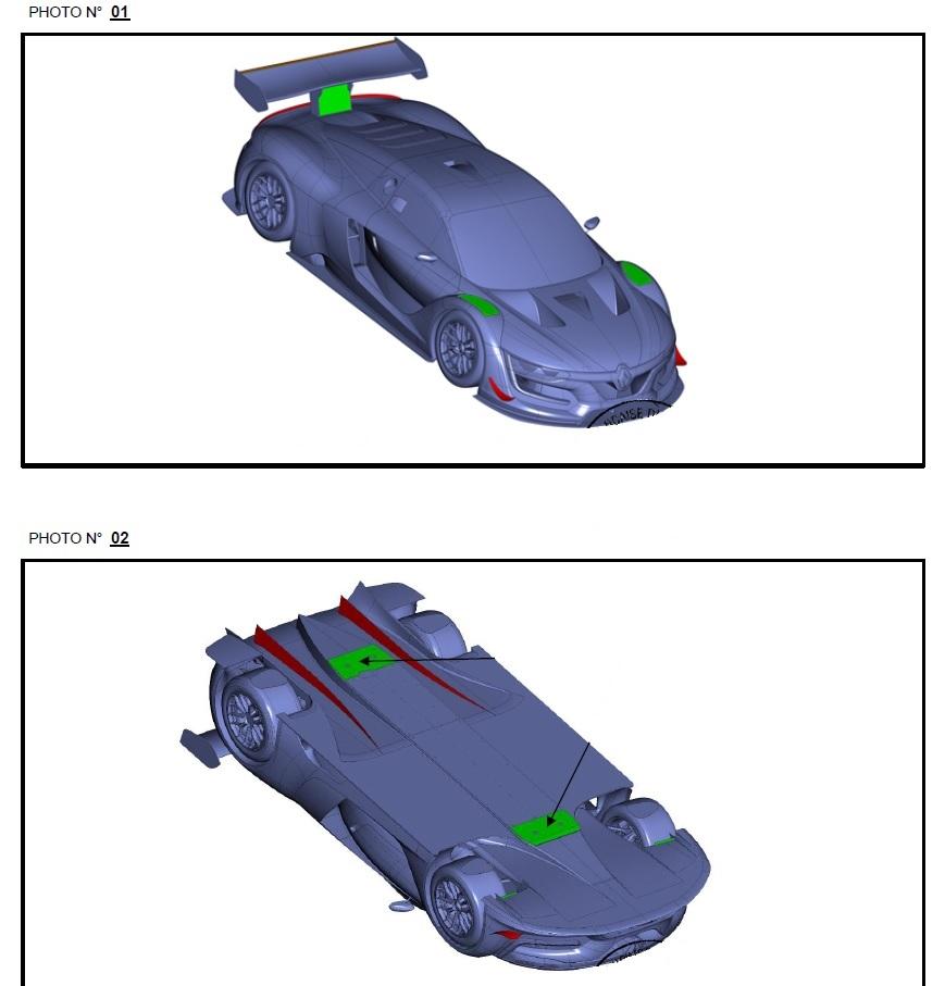 Appendix: Renault RS01 aerodynamics