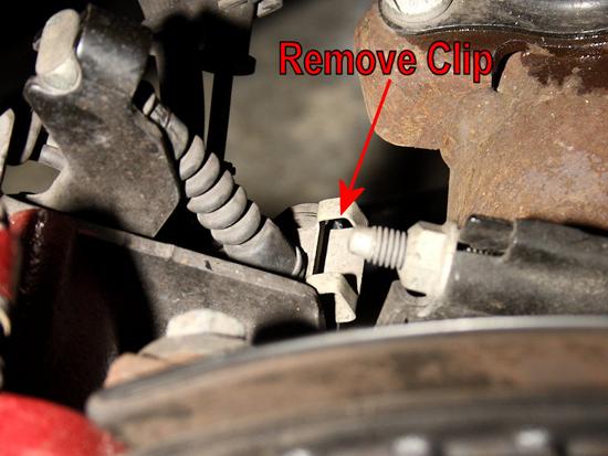 2. It s wise to remove and replace the suspension arms one at a time.