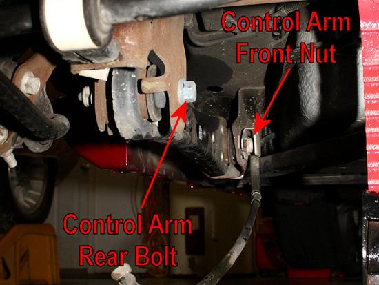 The rear nut is clipped, preventing it from turning, so there s no need to hold it with a wrench.