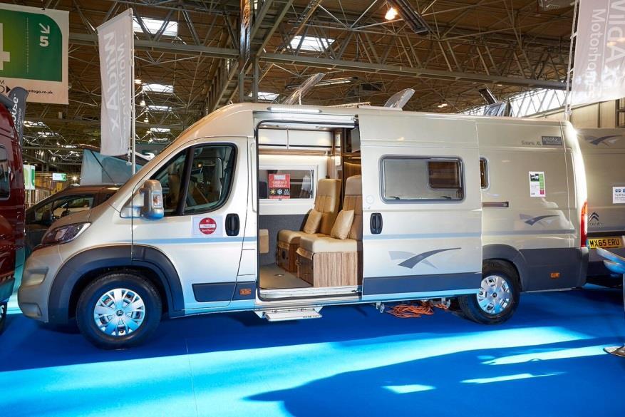 Van Conversions Over 50,000 Winner and Overall Winner: WildAx Solaris XL On the road price: 48,995 Extras fitted: solar panel @ 500; TV pack @ 495; metallic paint @ 450; BBQ fitting @ 150; Number of