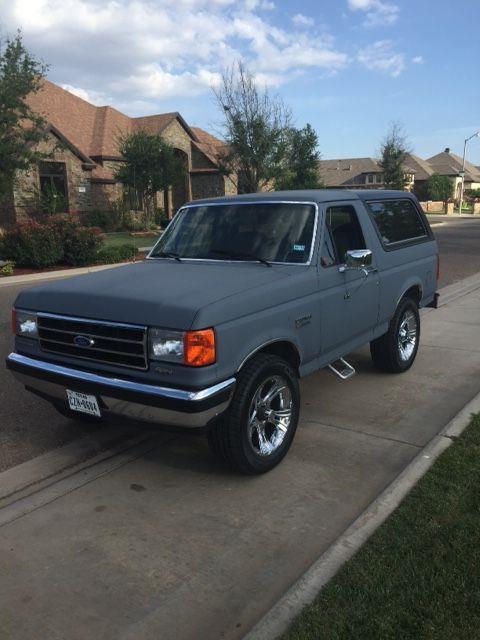 FOR SALE 1991 Ford Bronco, 84,000 miles, ready for paint.