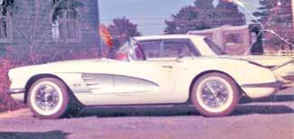 The Corvette never let me down, but would occasionally lock up its shift linkage. My friend George Ben wanted to replace his Kaiser Darrin, and took it for a test drive.
