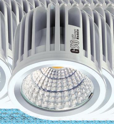 LED DOWNLIGHT MODULE LED Downlight Module System 3 Patented Feature The G50 module fits our custom mounting rings and are