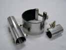 STAINLESS STEEL CLAMPS Repair (Gal & Copper) For repair of pinholes and punctures in Galvanised or copper pipe.