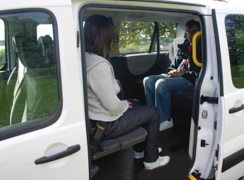 With tip-up seats in the middle row, you can provide instant wheelchair access or
