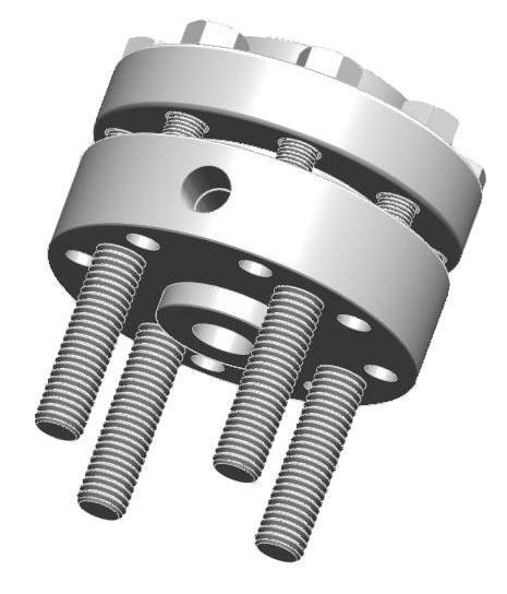 March 2017 Rosemount DP Level Figure 29. RFW Flanged Seal Stud Bolt Design A E B D C B A C E B D A. Upper housing B. Diaphragm C. Lower housing or flushing connection D. Bolts E.