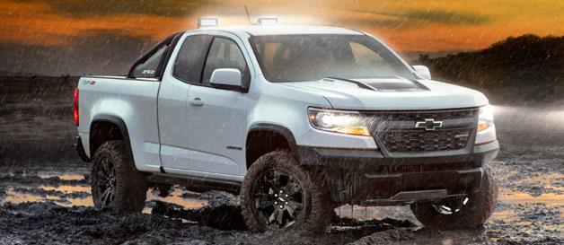 2018 CHEVROLET COLORADO ZR2 DUSK EDITION Chevrolet has combined the groundbreaking capability of its Colorado ZR2 off-road midsize truck variant with the style and functionality of the stunning Dusk