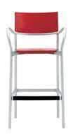 12 Breeze Carlo Bartoli 94 60 109 81 75 96 57 53 57 53 Stacking armchair with high strength aluminum frame (tube Ø 25) available in satin, polished or powder coated finish.