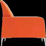 Alphabet - Hi Omega Roberto Romanello 145 100 63 44 83 78 High-back armchair / Ottoman. Cold-injected polyurethane foam with inner steel profile frame and elastic webbing for back support.