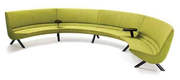 River Bartoli 187 Modular upholstered seating system.