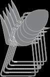 57 81 50,5 max 12 Chair with armrests Finish Powder coated frame Chromed frame S0075 B Polypropylene 191,00 206,00 S0076 B Gazebo 392,00 407,00 Xtreme Plus/Runner/Spinning/ Magnum 419,00 434,00