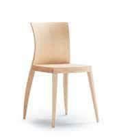 82 Diesis Roberto Romanello Chair with solid maple frame and bent maple plywood seat and back.