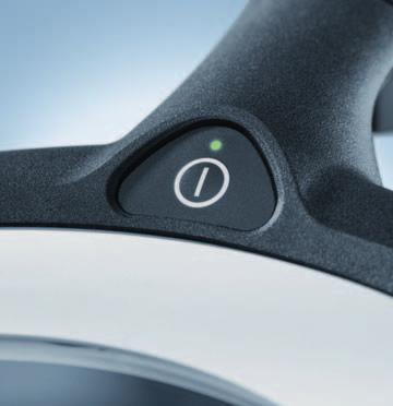 intuitive operation. Smooth surfaces enable easy cleaning.