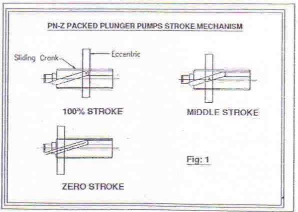 SECTION INTRODUCTION. GENERAL DESCRIPTION The PN-Z packed plunger pumps are dosing pumps equipped with a packed plunger liquid end, oil bath lubricated gears in a sealed casing.