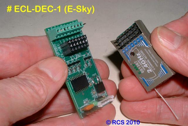 - 2 - INSTALLING RCS-BELTROL ESC s. E-SKY IS A GROUP B R/C & THIS ESC MUST USE THE BTLvB1 OPERATING PROGRAM. RCS-BELTROL ESC s can use E-SKY ET61 6 channel 2.4 GHz digital proportional R/C.