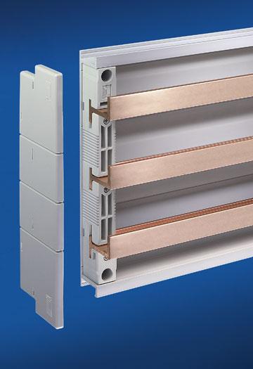 PLS busbar supports for feeder circuits 3 1 3 2 Polyamide (PA 6.6), 25 % fibreglass-reinforced. Continuous operating temperature: max. 130 C.