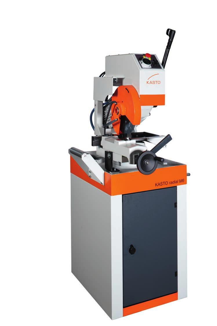 10 Circular Saws for Steel KASTOradial: For Individual Cuts, Straight and Mitre Cutting.