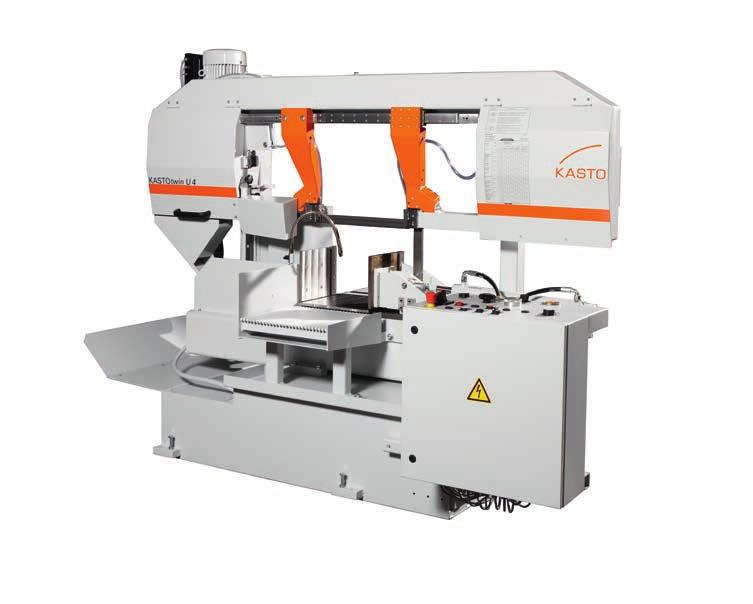 frequency-controlled kw 4 Cutting speed infinitely adjustable m/min 20 110 Hydraulic material