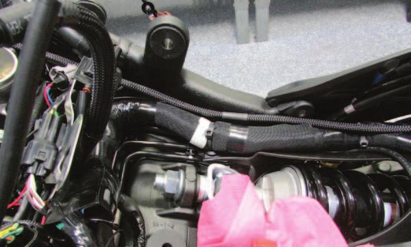 FIG.A Ign Mod Harness 1 Remove both of the seats and the bodywork at the top of the tail section.