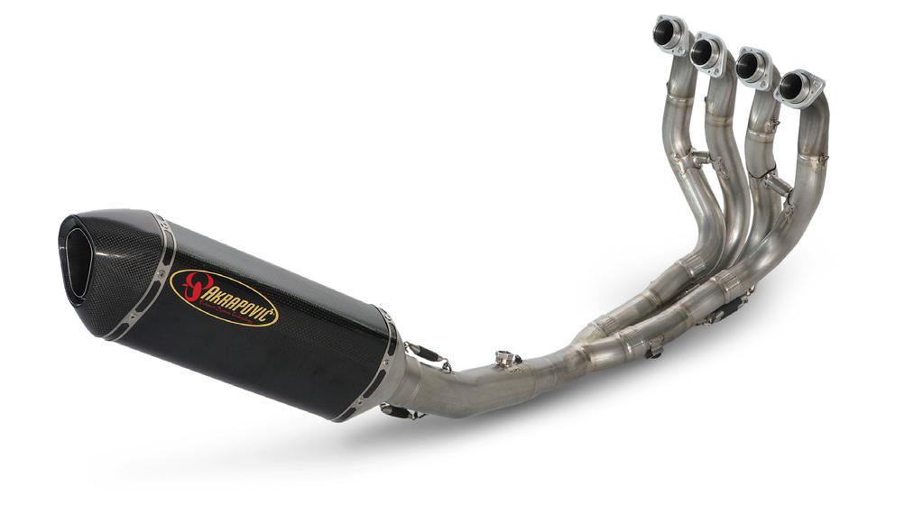Exhaust Photo CARBON-FIBER CHASSIS HANGING BRACKET IS OPTIONAL ANTI-SEIZING GREASE (EVOLUTION LINE