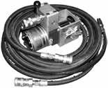 TRANSMATE MULTI-PURPOSE HYDRAULIC DRIVE Weighs approximately 80 lbs 7 h.p. Kohler gasoline engine Hydraulic pump delivering 4 gpm to 2,000 psi 2.