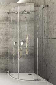 Fully framed Partially framed Frameless Installation instructions for chrome surfaces Do not install shower enclosures with chrome profiles in areas where there is chlorine in the air (e.g.