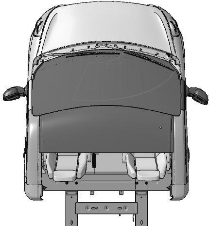 : The rear section of the upper cantrail can be cut down by 156