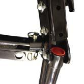 Secure the lug to the pin with the provided hair pin clip (Figure 2). 4.