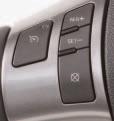 (Mist): Move the lever down to this position to turn the wipers on for one wipe. Cruise Control (if equipped) The cruise control buttons are located on the steering wheel.