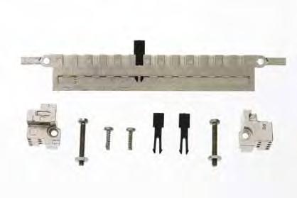 brackets and mounting parts Material: Finish: zinc die cast metallized Ordering details