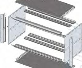 Strip Threaded Strips Z Rail A, Mounting Rail B Card Guide and Accessories Subrack Accessories Front Panels and Handles