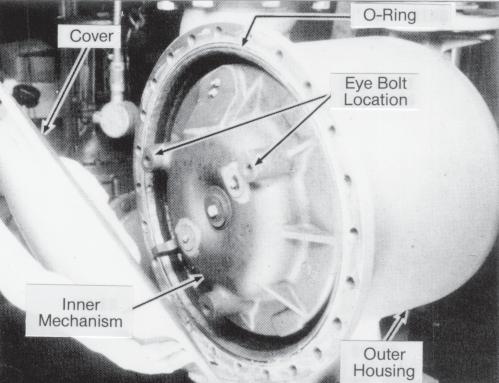 or corroded. Use a rotary motion to prevent longitudinal grooving or scratching. Lightly coat with grease when reinstalling. Inspect thrust bearing assembly, Figure 13.