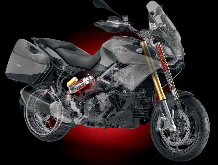 Aprilia Dynamic Damping is the industry benchmark semi-active