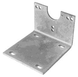 53 Galvanised motor bracket for wall mounting RW45-TRA B = 135mm RW240 RW400 RW600 series mounting brackets Manual turn option In the event of a power failure