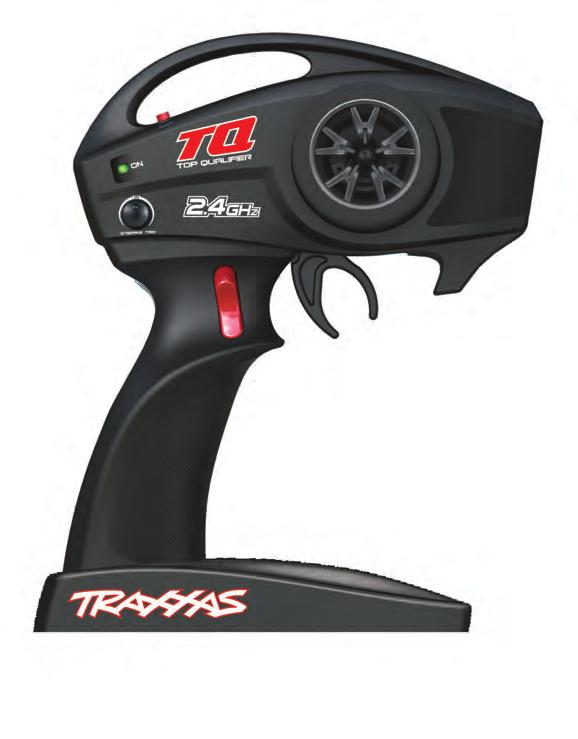 TRAXXAS TQ 2.4GHz RADIO SYSTEM Applying The Decals The main decals for your model have been applied at the factory.