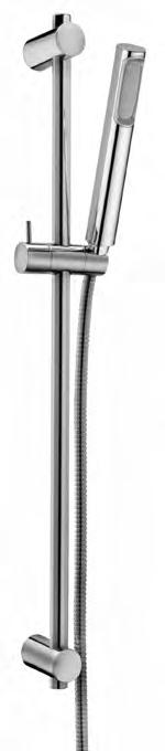 5 Ø105 ZSAL 150CR STICK NEW Saliscendi Stick new con doccia (monogetto) in ABS Stick new sliding rails with