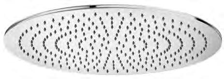 in metallo, anticalcare, non ispezionabile - 340x250 mm Blanc metal shower head, antiscale system, not inspectable - 340x250 mm ZSOF