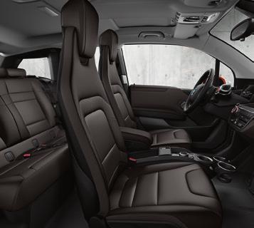 The climate active wool and naturally tanned leather upholstery is perfectly complemented by the leather instrument panel and eucalyptus wood interior trim, creating a