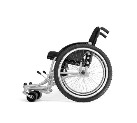 ROUGHRIDER 2013 FEATURES 14 3 5 9 10 6 7 8 2 11 1 4 1 2 Long Wheelbase The long wheel base is 150% longer than standard wheelchairs.