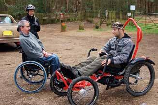 Boma 7 looks unlike any other wheelchair and feels unlike any other wheelchair when you ride.