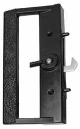 DOOR LATCH For Sliding Flyscreen Doors *Keyless latch suitable for most sliding flyscreen doors *Latched from the inside only *Simple lever operation *May be used in either left or right hand