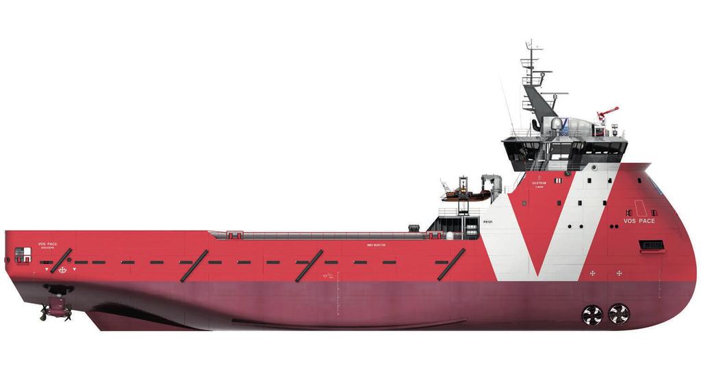 PLATFORM-SUPPLY VESSEL VOS PACE / VOS PARADISE / VOS PARTNER / VOS PASSION / VOS PATIENCE / VOS PATRIOT BENEFITS Leaders in Safety Hotel-type comfort: 26