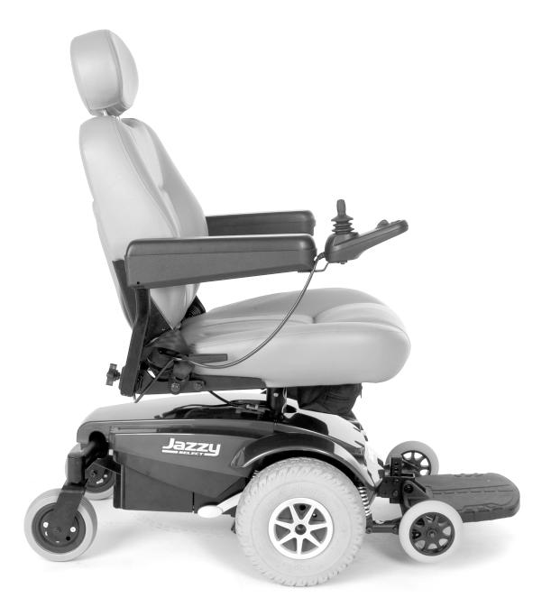 III. YOUR POWER CHAIR THE JAZZY SELECT The Jazzy Select has two main assemblies: the seat assembly and the power base assembly. See figure 5.