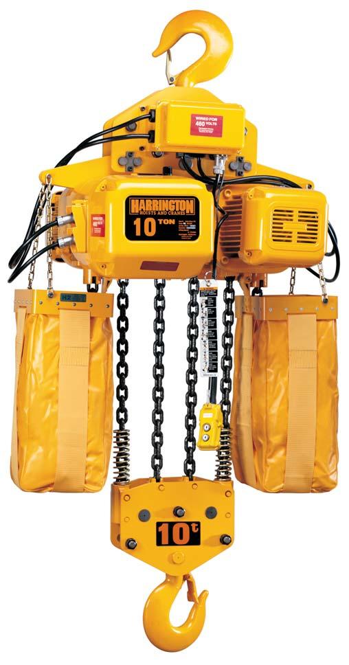 ER Large Capacity Electric Chain Hoists With Hook and Lug Suspensions Our ER Series of electric chain hoists was specifically developed for high performance.