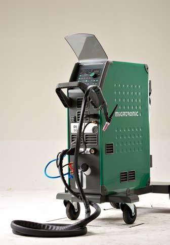 innovative operation and communication possibilities. Pi 320, 400 and 500 three-phase pure TIG industrial machines.
